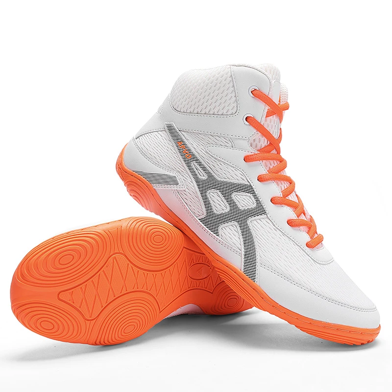 摔跤鞋武术室内训练鞋拳击鞋专业轻便自由男健身女透气搏击鞋散打