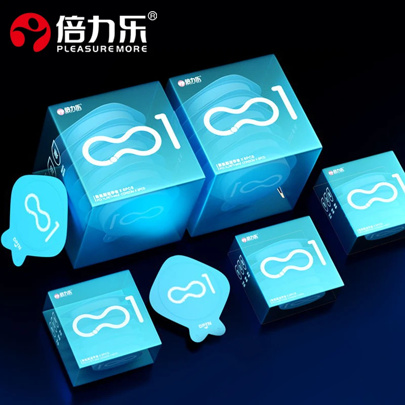 倍力乐001避孕套超薄安全套0.01正品持久装男用byt天然橡胶胶乳男用聚氨酯避孕套