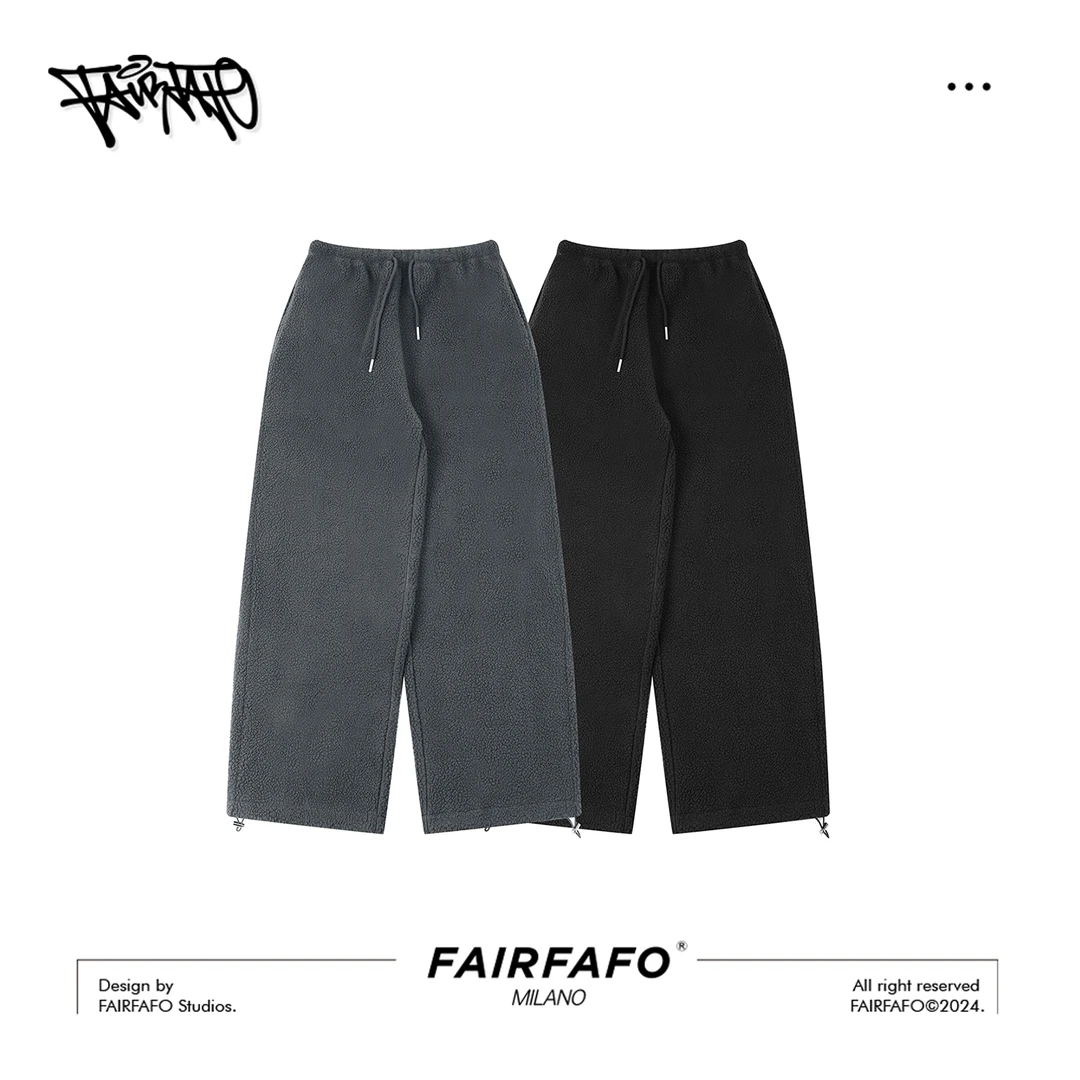 FAIRFAFO林肉肉【摇粒绒慵懒感长裤】KZBL4B124柔软舒适保暖秋冬