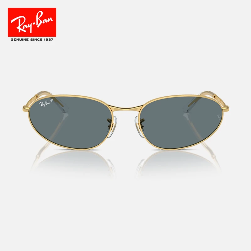 雷朋RayBan时尚墨镜百搭金框防紫外线墨镜0RB3734