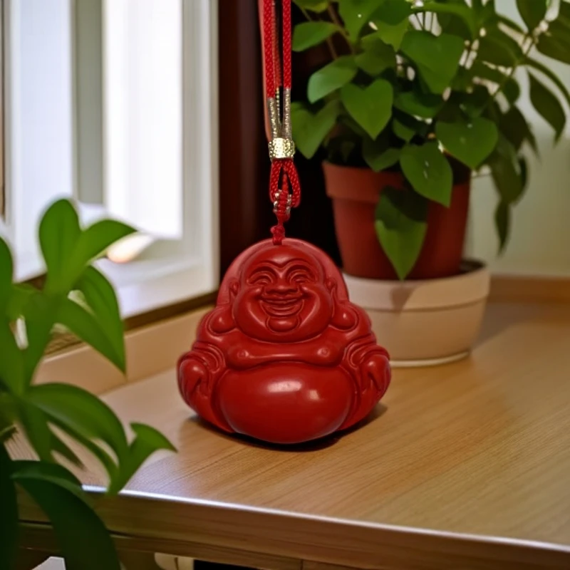 天然辰砂（老银工厂3号店）E11 精品时尚潮流佛公吊坠