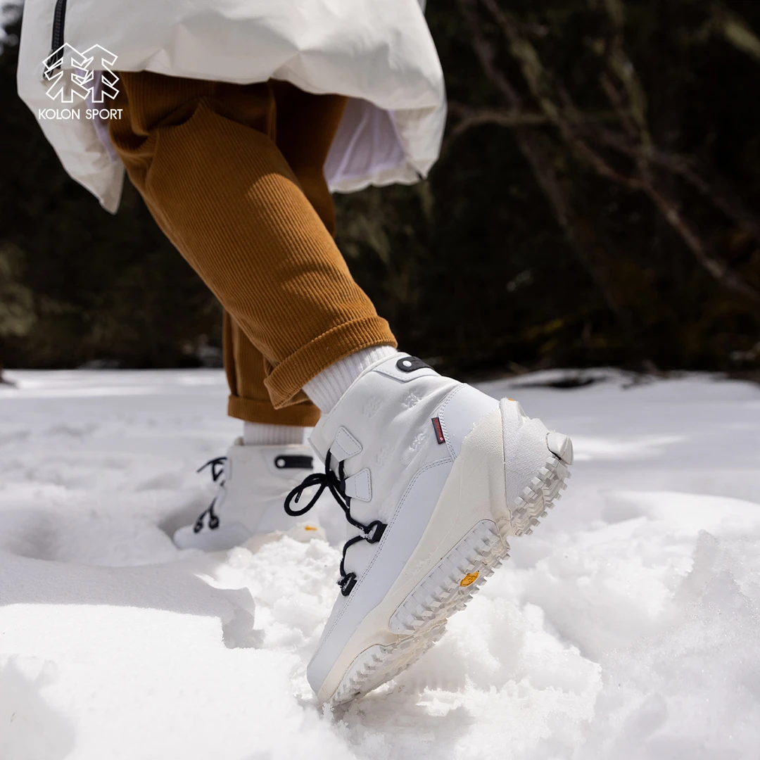 KOLON SPORT可隆女款雪地靴WINTER BOOTS防寒保暖加绒加厚登山鞋
