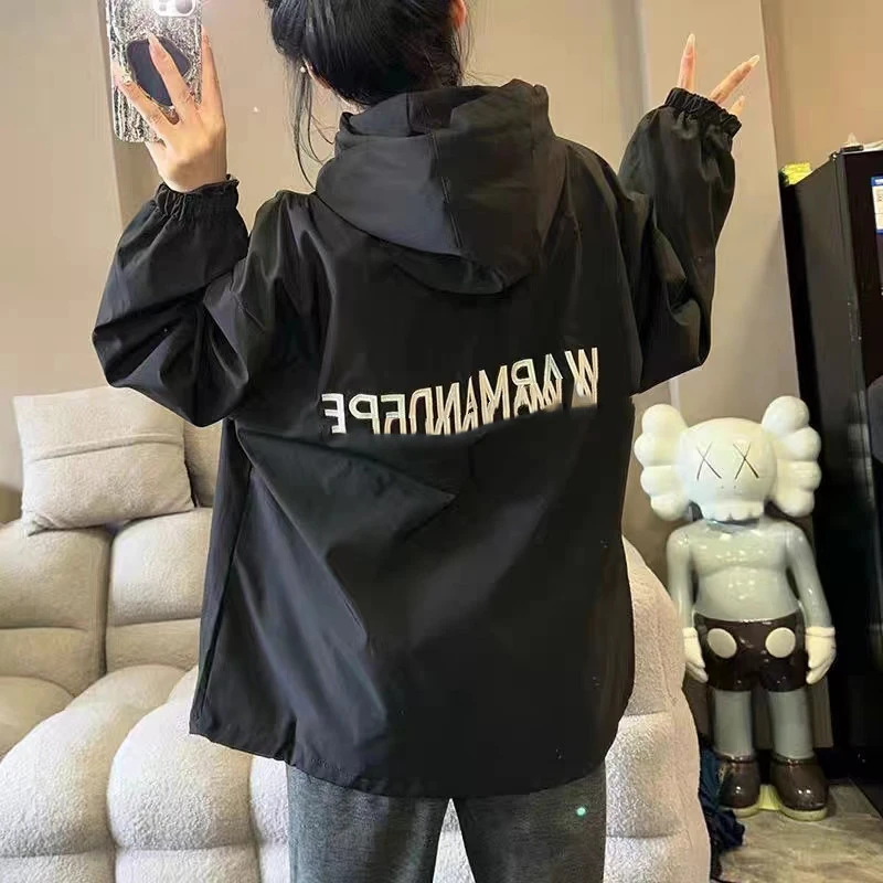 【柚子同款】ZJ秋冬字母时尚棉服8508