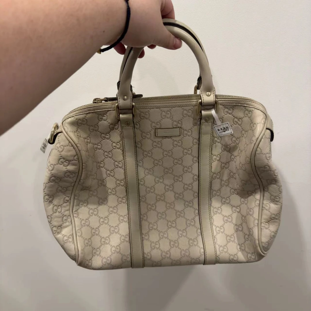 （pm）gucci 老花 单肩包 / 95新 / F码 / 小污渍 /