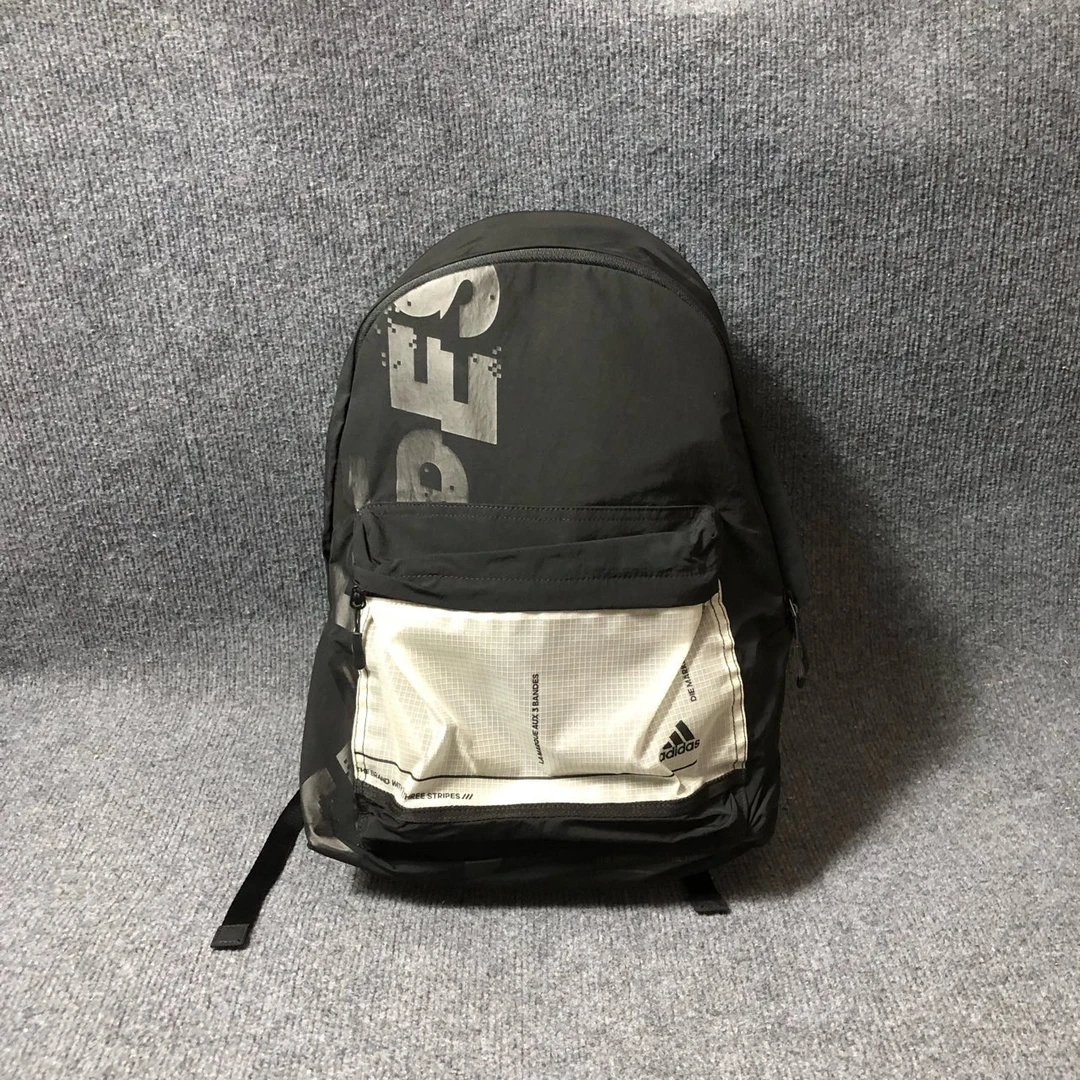 Adidas 运动实用大容量 书包背包双肩包 黑色 46*33*16cm GL8594