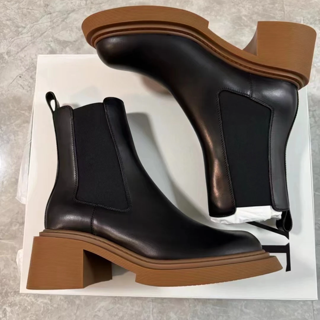 （pm）LOEWE罗意威切尔西皮靴，男款42、全新全套
