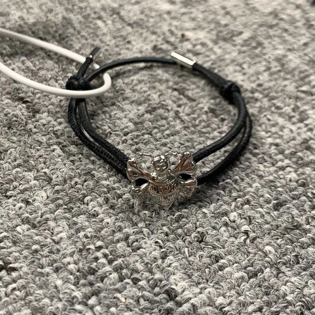 （jp）Dior 迪奥 stussy 蜜蜂手绳 均码可调节/95新/无配件 xx04272