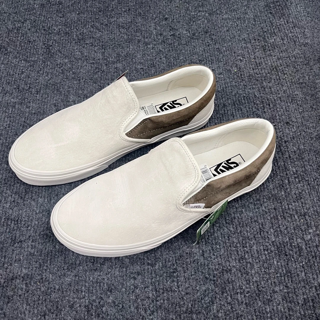 42码 VANS SLIP-ON 米咖 低帮板鞋 配盒 BVZCH7