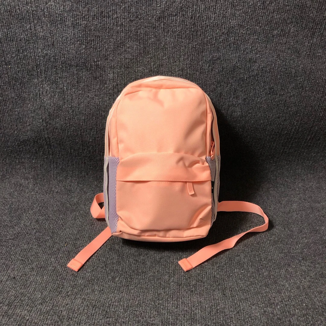 Adidas 运动拉链开合 书包背包双肩包 粉色  23*12*35cm FM6871