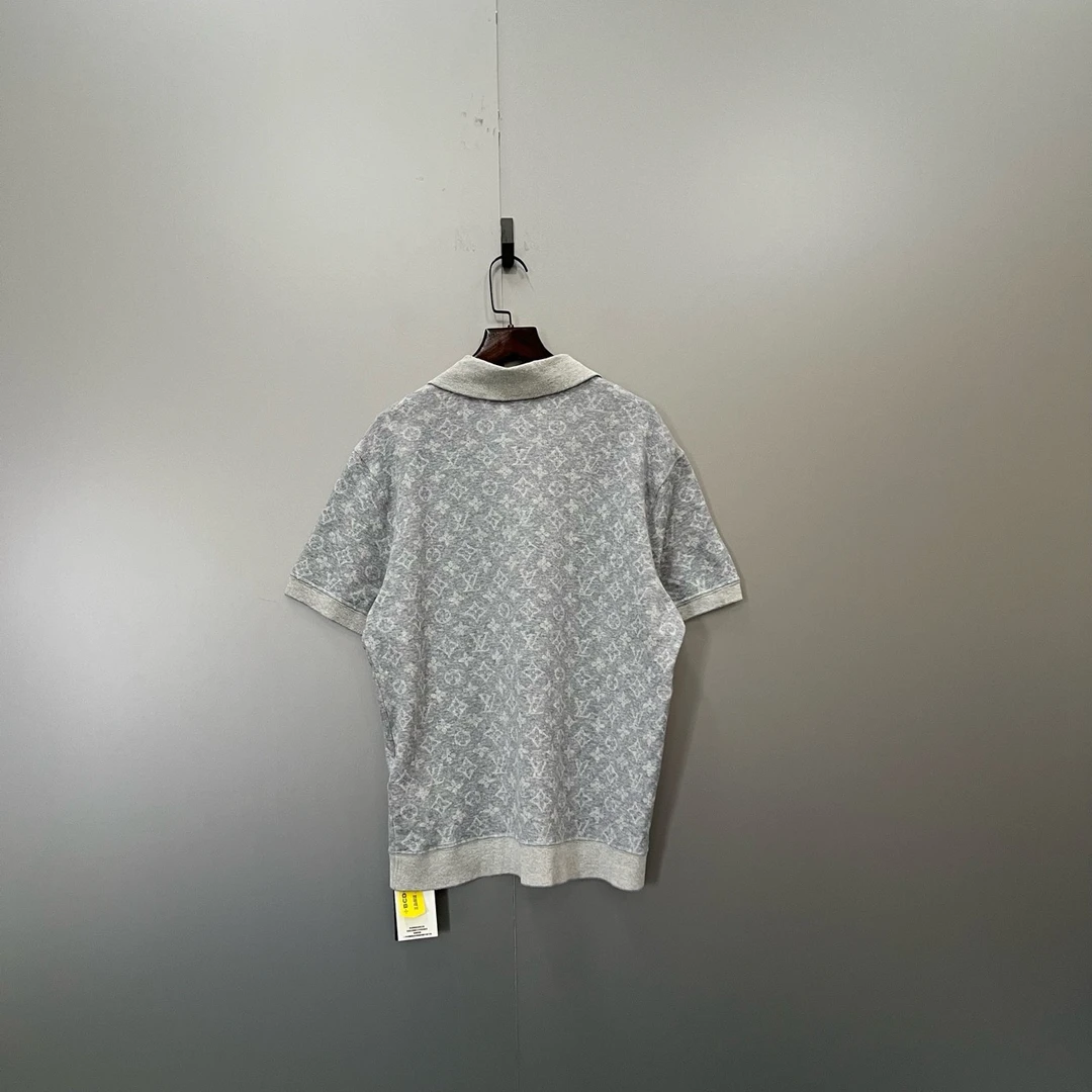 Louis Vuitton lv 满印logo polo短袖 L码/95新/公价6000/无配件