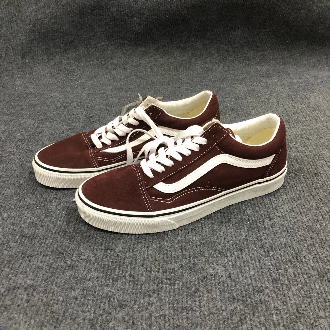 42码 Vans old skool 减震百搭 低帮 板鞋 棕色 配盒 5UF7YO