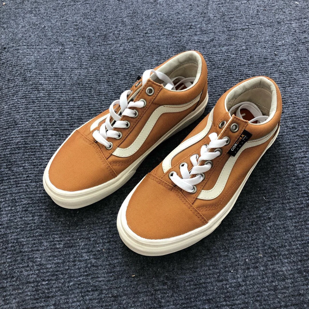Vans Old skool 防滑耐磨 低帮 板鞋 棕色 配盒 BW2K0A
