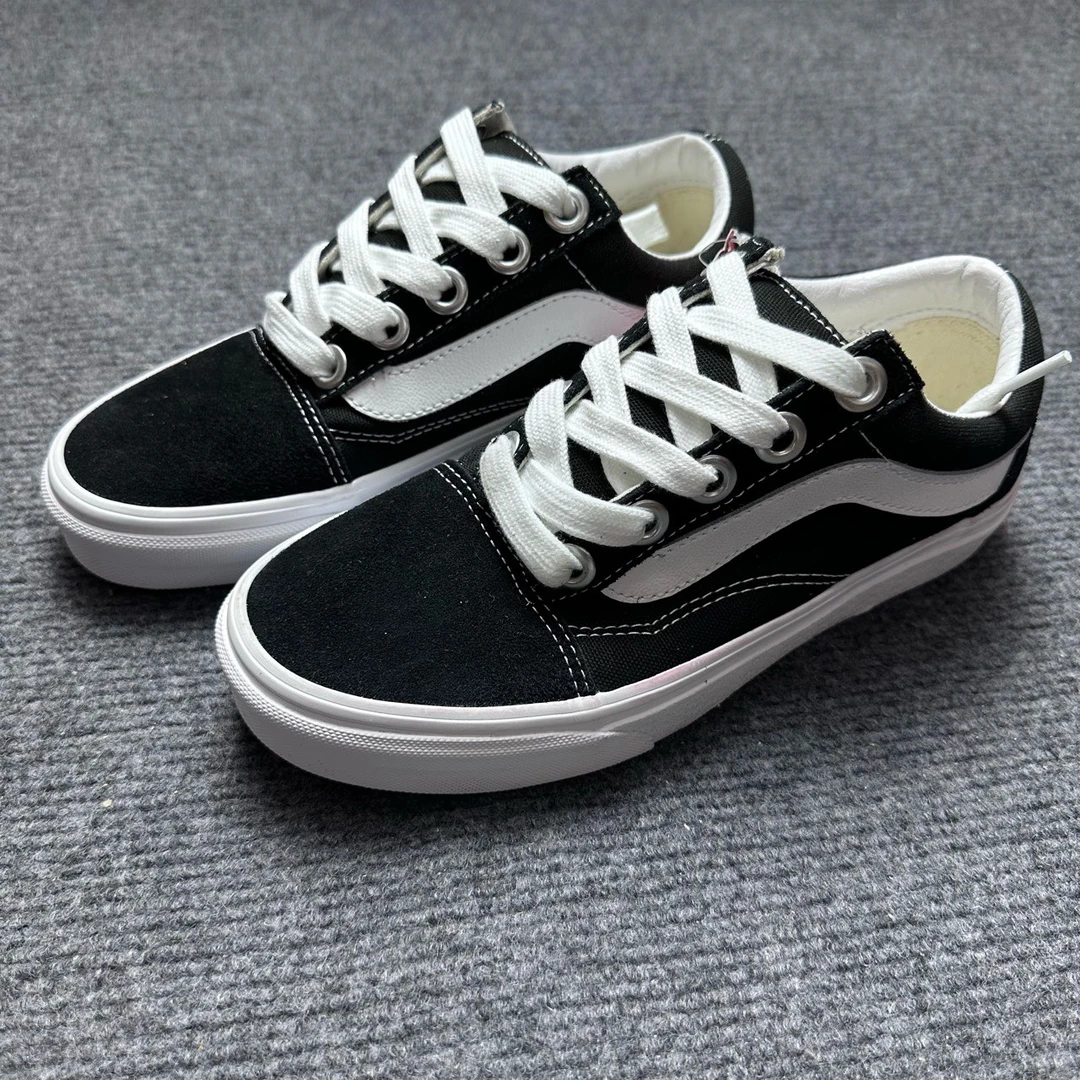 vans Old Skool OS 低帮板鞋 黑色 配盒 WLY6BT