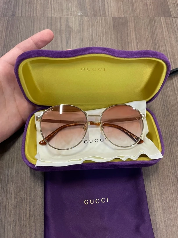 （pm）gucci古驰墨镜 全新 均码 有盒子眼镜布