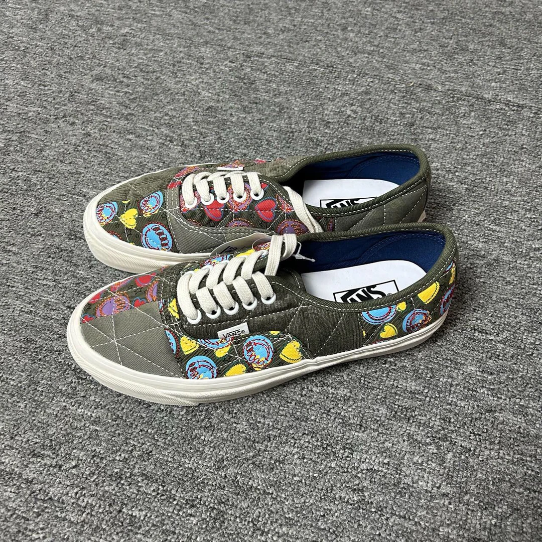 vans Style 44耐磨低帮 板鞋 绿色 配盒 4F98F9