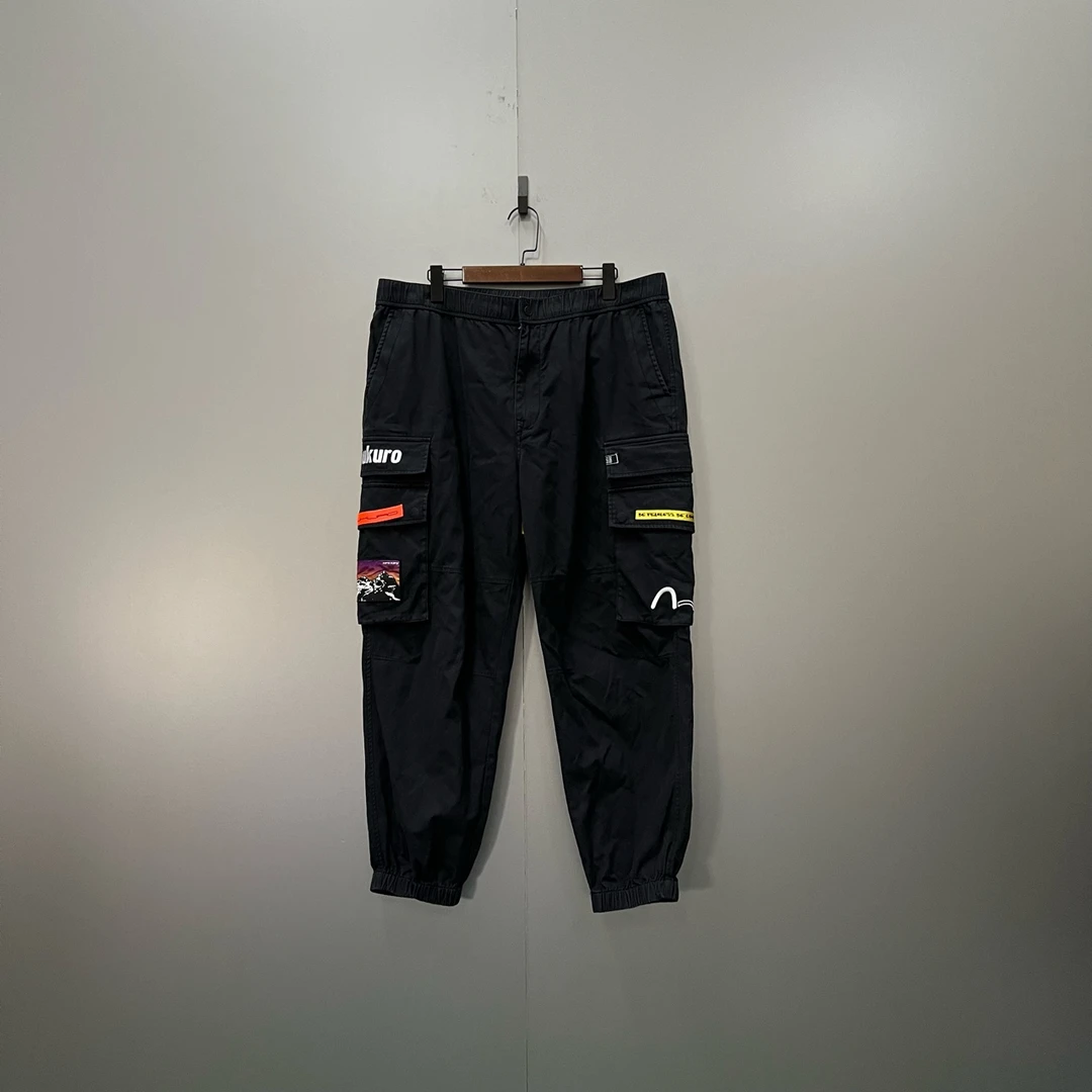 （jp）Evisu 标志与小海鸥刺绣工装裤 XL码/95新/公价2299/无配件