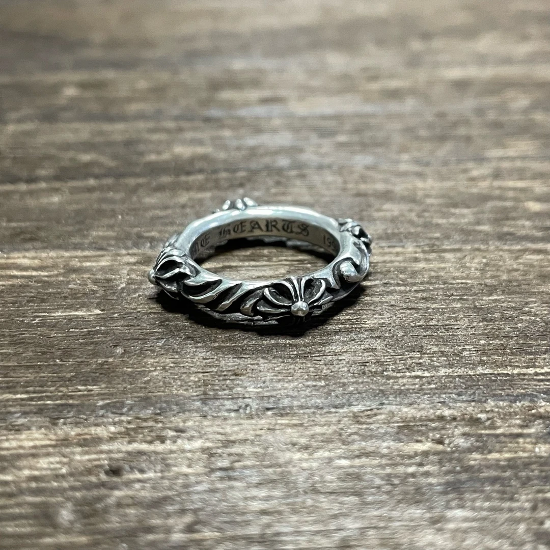 （jp）119 Chrome Hearts 克罗心 sbt十字花戒指 6码/95新/无配件