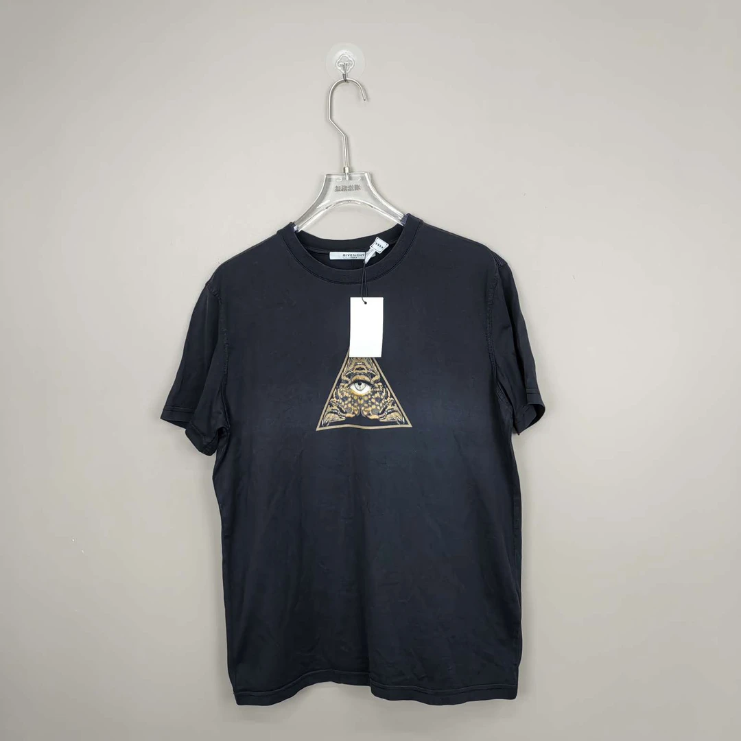 （pm）Givenchy纪梵希黑色恶魔之眼短袖T恤 m码 99新 公价5400