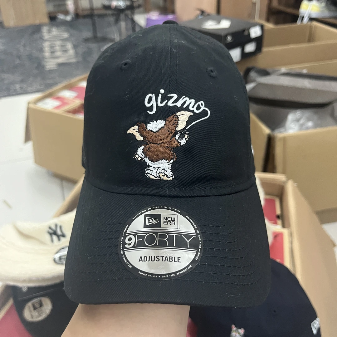 New Era 纽亦华 小魔怪联名系列 休闲软顶刺绣棒球帽 12552467