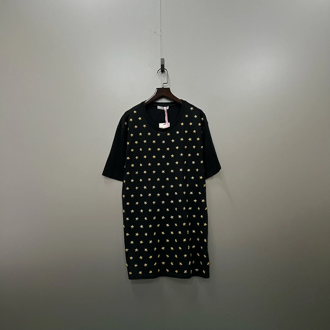 （jp）Versace 范思哲 金属星星刺绣短袖 XL码/95新/公价4000/