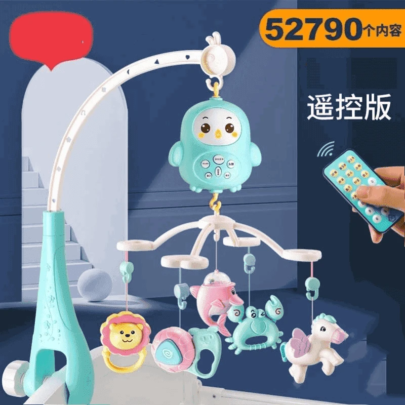 充电音乐旋转床铃新生婴儿幼儿床头铃掉铃摇铃床挂宝宝0-1岁玩具