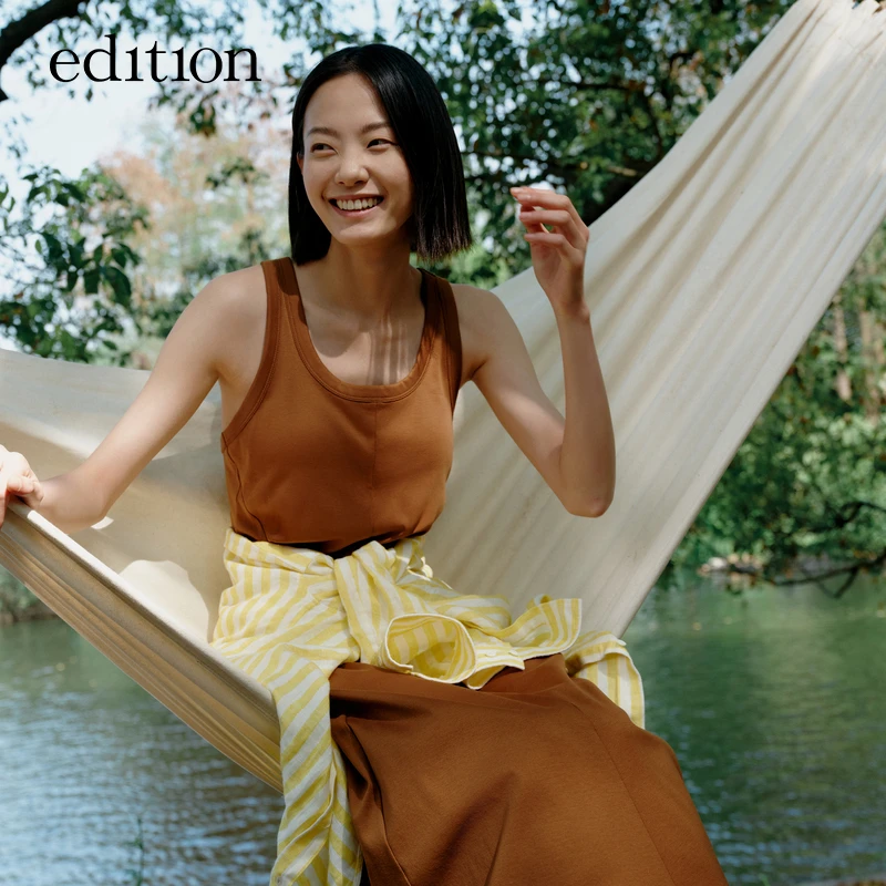 【E+轻生活系列】edition夏款运动背心连衣裙#EBD2DRS001