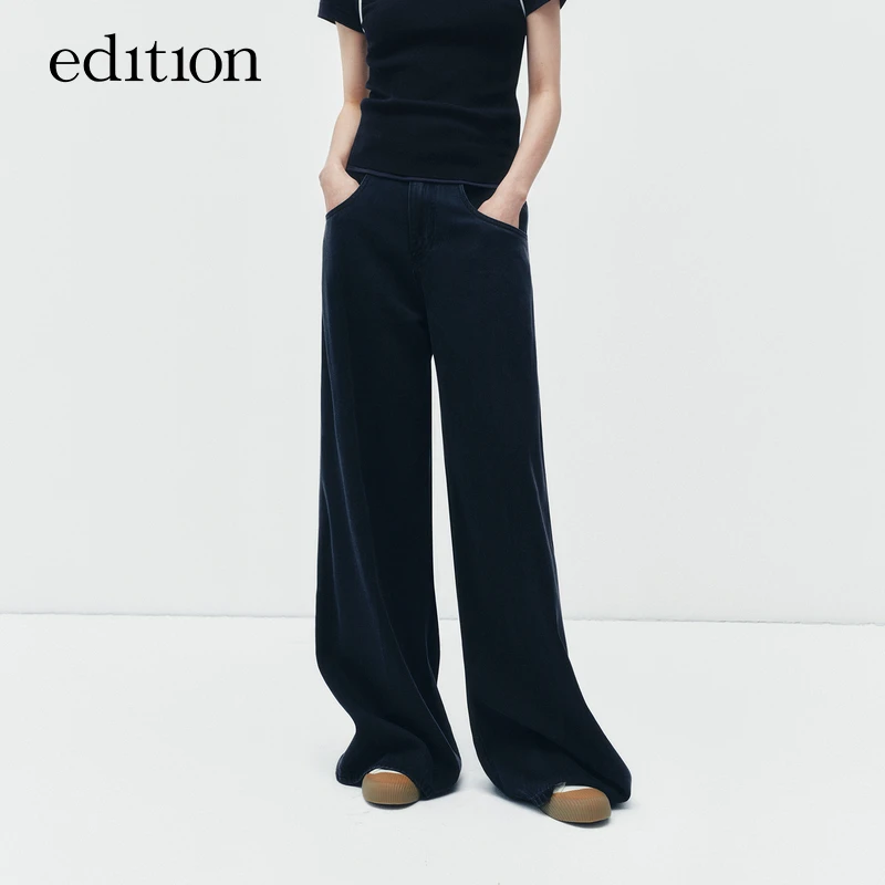 【E+云朵系列】edition秋款高能感天丝棉牛仔裤#EBD3JEN013