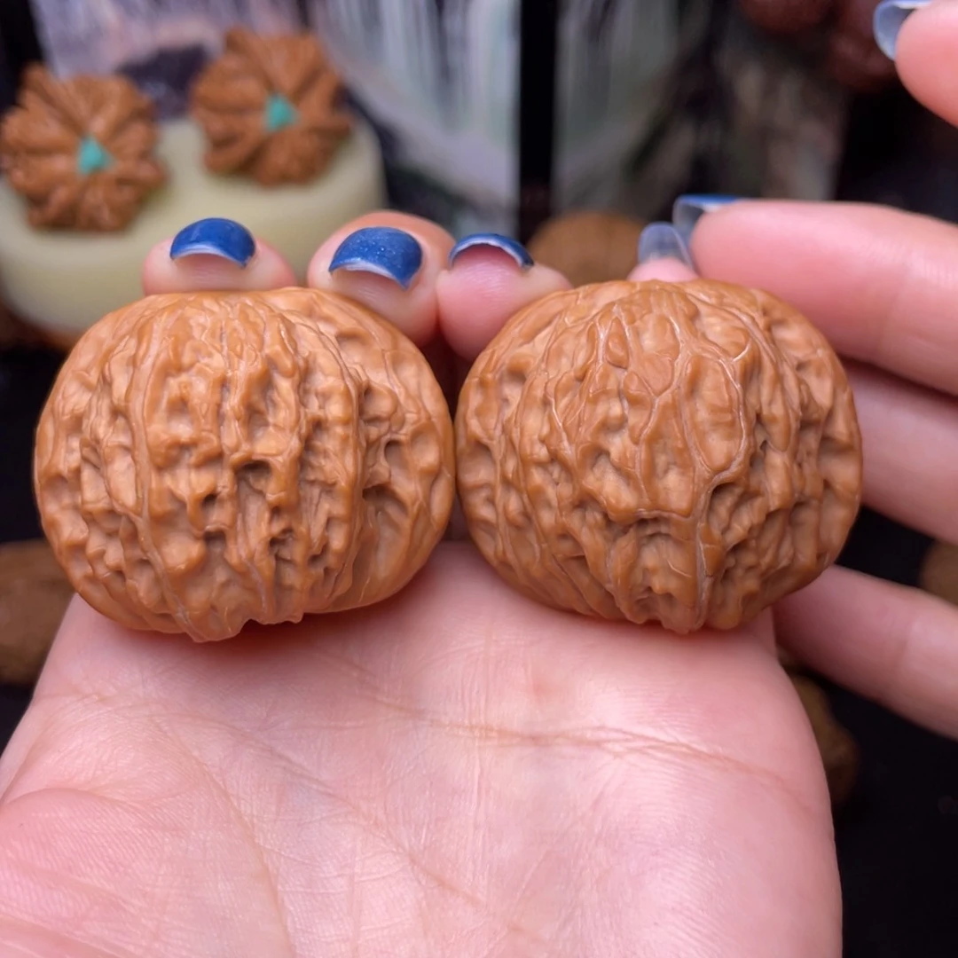 文玩核桃把件39.5正磨