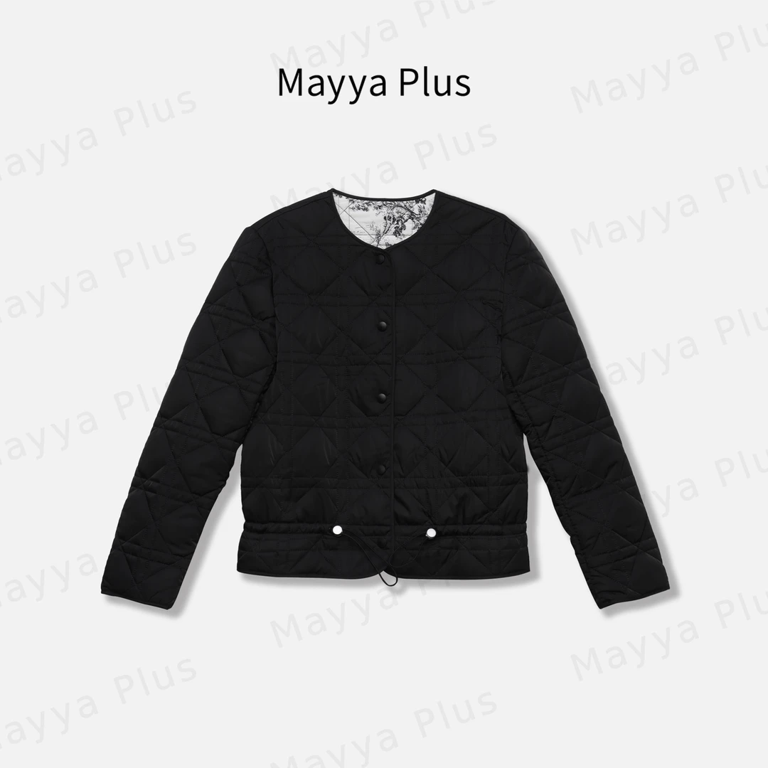 【定格十年】Mayya Plus麦芽定制轻奢气质显瘦百搭款棉衣32446386