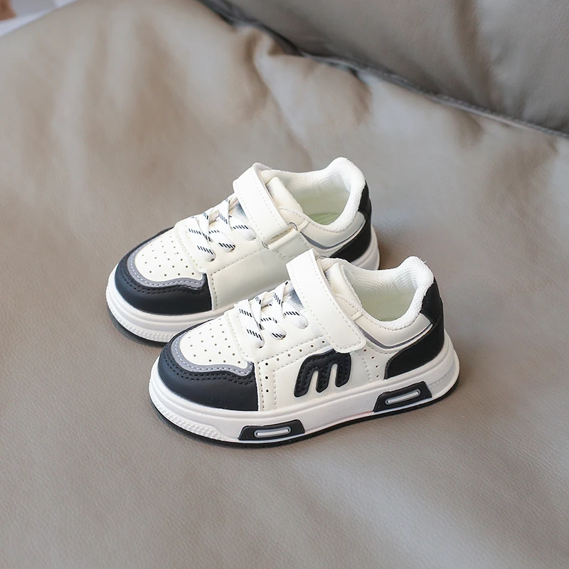 儿童板鞋春秋新款女童童鞋小白鞋男童运动鞋休闲鞋宝宝鞋子软底潮
