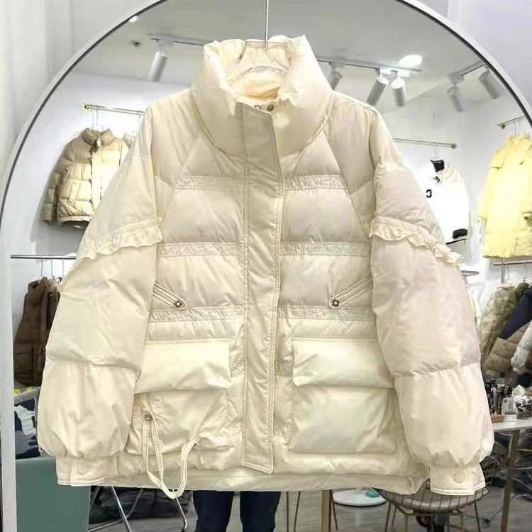 小香风免洗中款外套断色