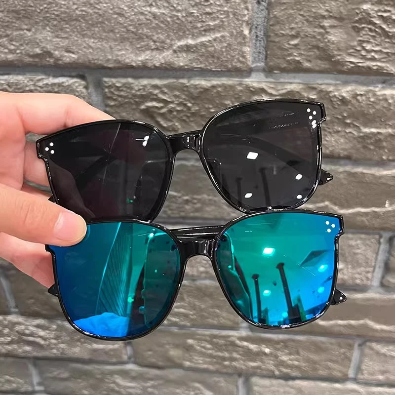 夏季大框儿童节太阳镜黑色时尚宝宝潮流户外防紫外线潮流遮阳镜