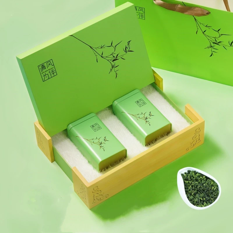 安溪新茶浓香型铁观音茶叶高档礼盒装节日送礼公司定制logo送客户