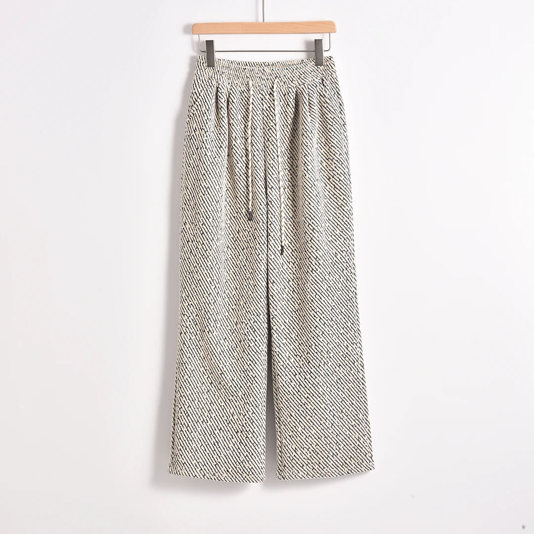 【HONEY AMOR 秋冬2024新款高腰垂感休闲直筒裤子 /DZMZ6188