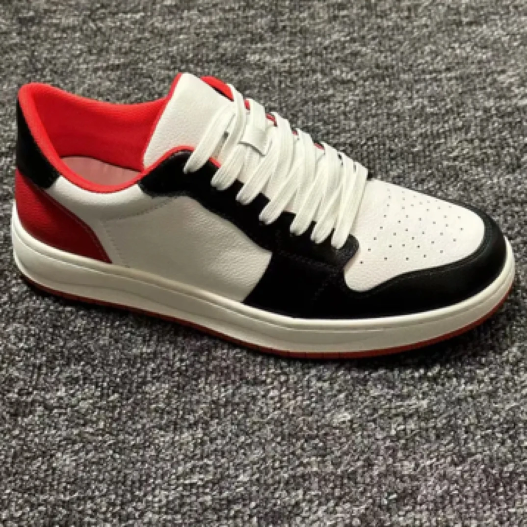 软底透气头层牛皮小白鞋男鞋真皮夏季休闲鞋软面开车男士低帮6781