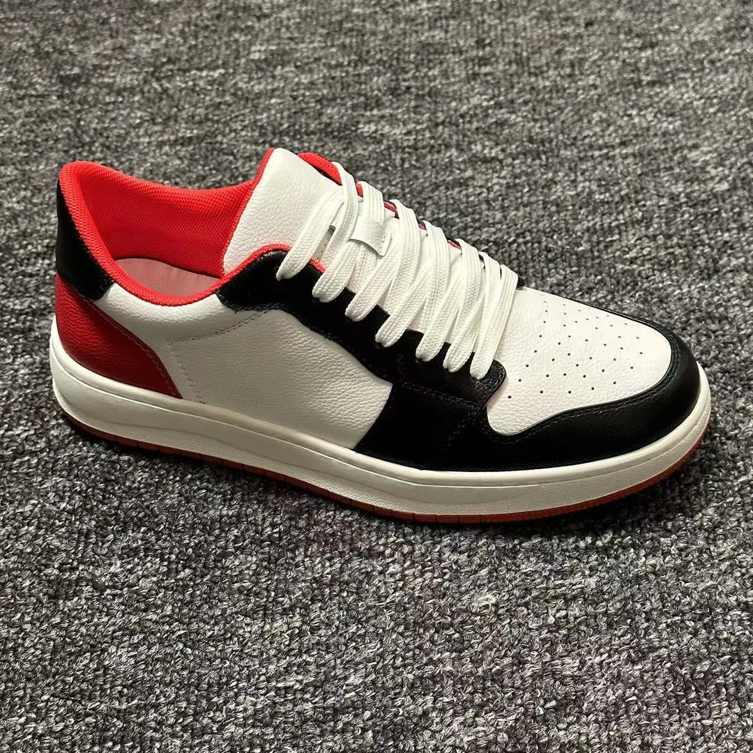 头层牛皮四季款小白鞋男鞋透气真皮鞋休闲鞋板鞋低帮百搭男士6781