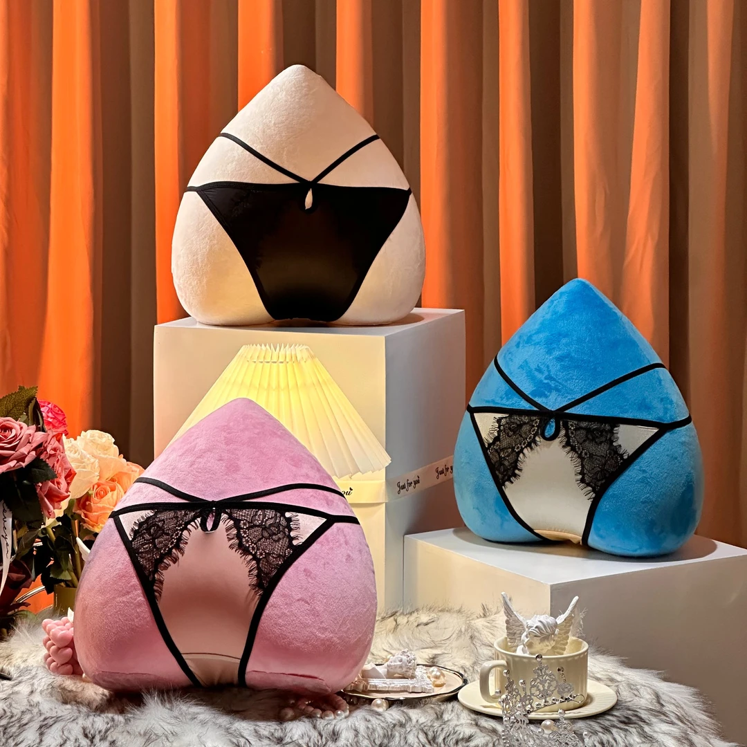 我见犹怜【120-220】女士内裤大码镂空薄款性感透气短裤 3条装 2344