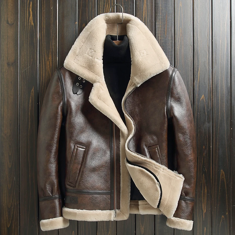 【圆圆男装】JM7020海宁新款时尚秋冬季保暖夹克外套