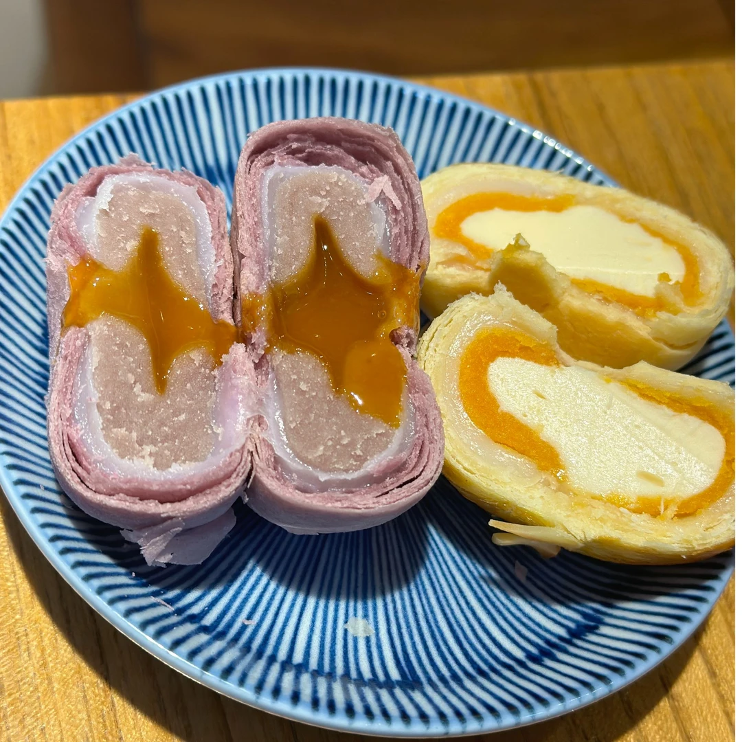 芝士厚乳酥 新鲜手作 奶香酥皮 厚乳芝士 金沙蛋黄