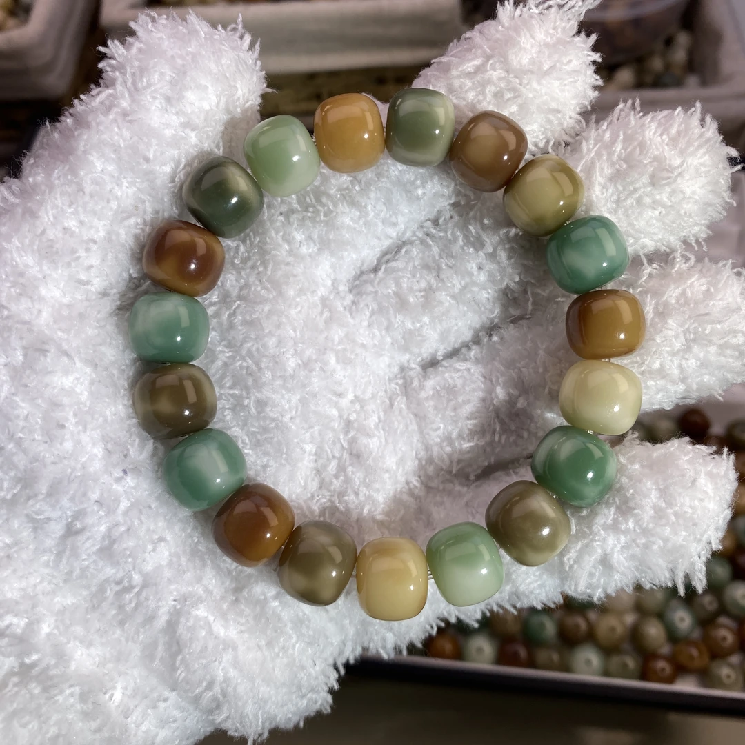 花生酥 卡12✖️13mm左右 DIY天然菩提根散珠