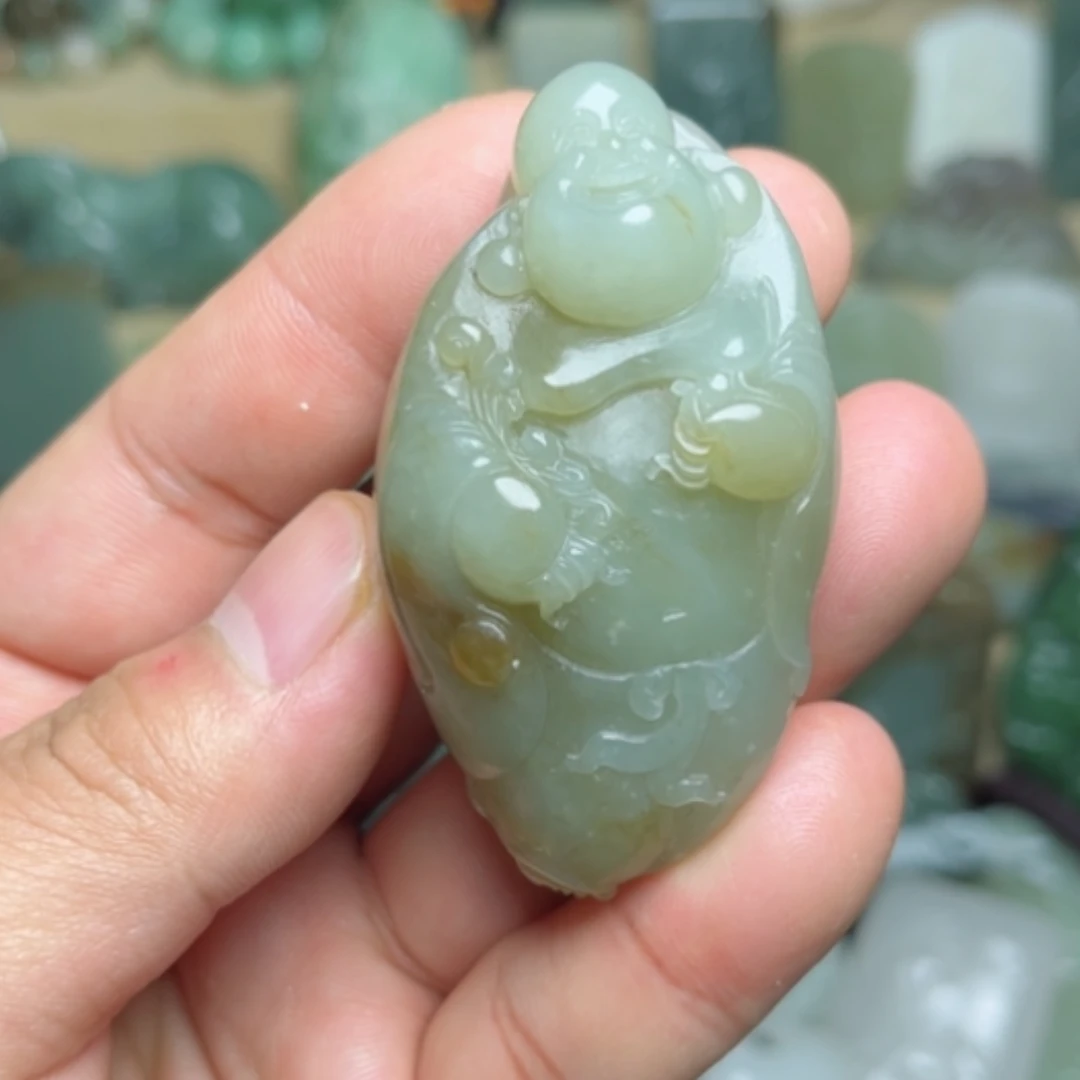 【闪购商品】和田玉颈饰未镶嵌背面有棉