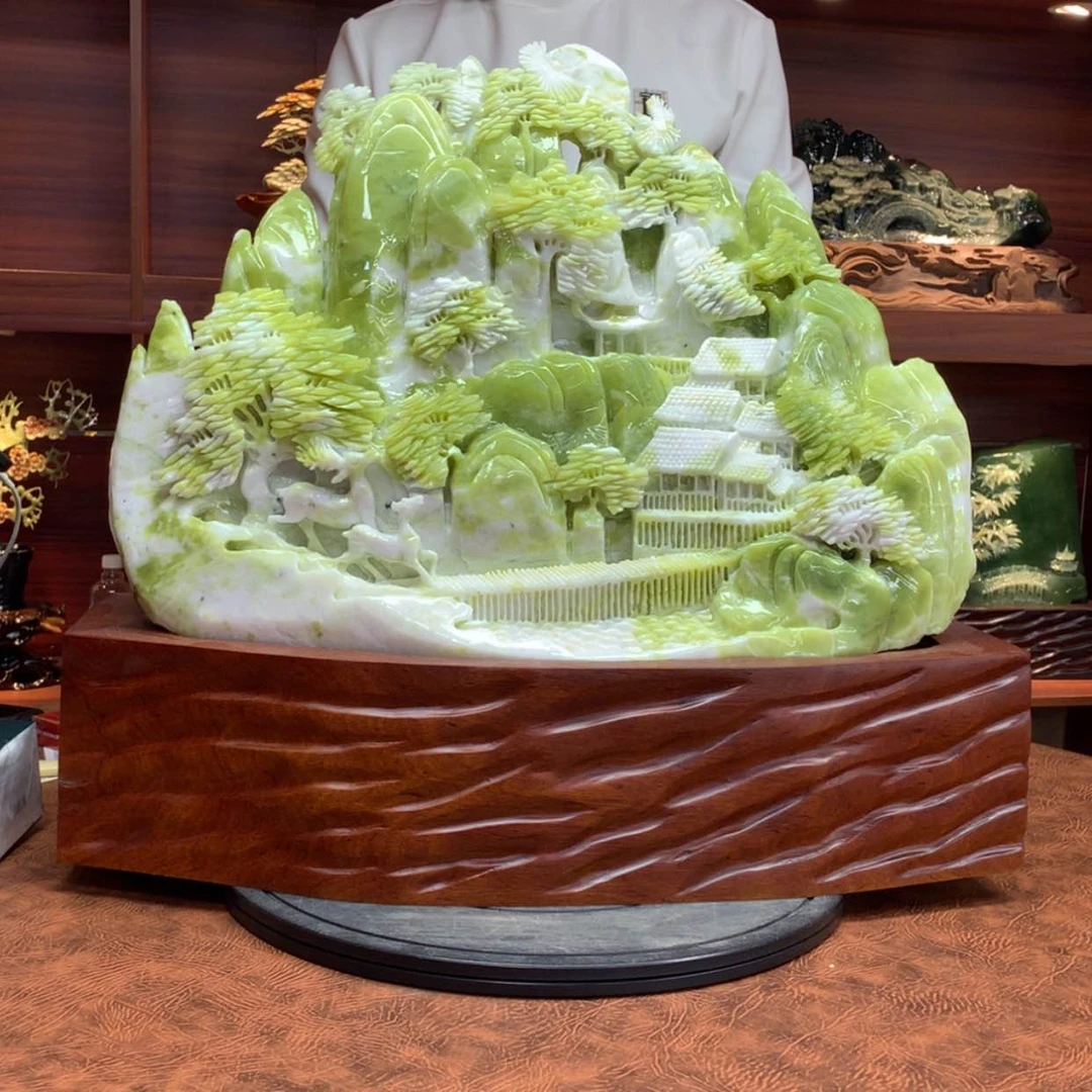 【闪购商品】岫玉珠宝奇石未镶嵌炜