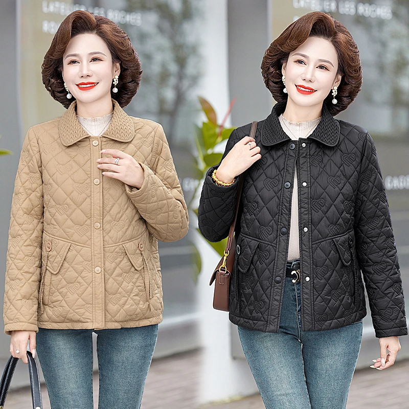 2023新款上衣洋气短外套高档减龄显瘦中年大码长袖外套女款春秋季