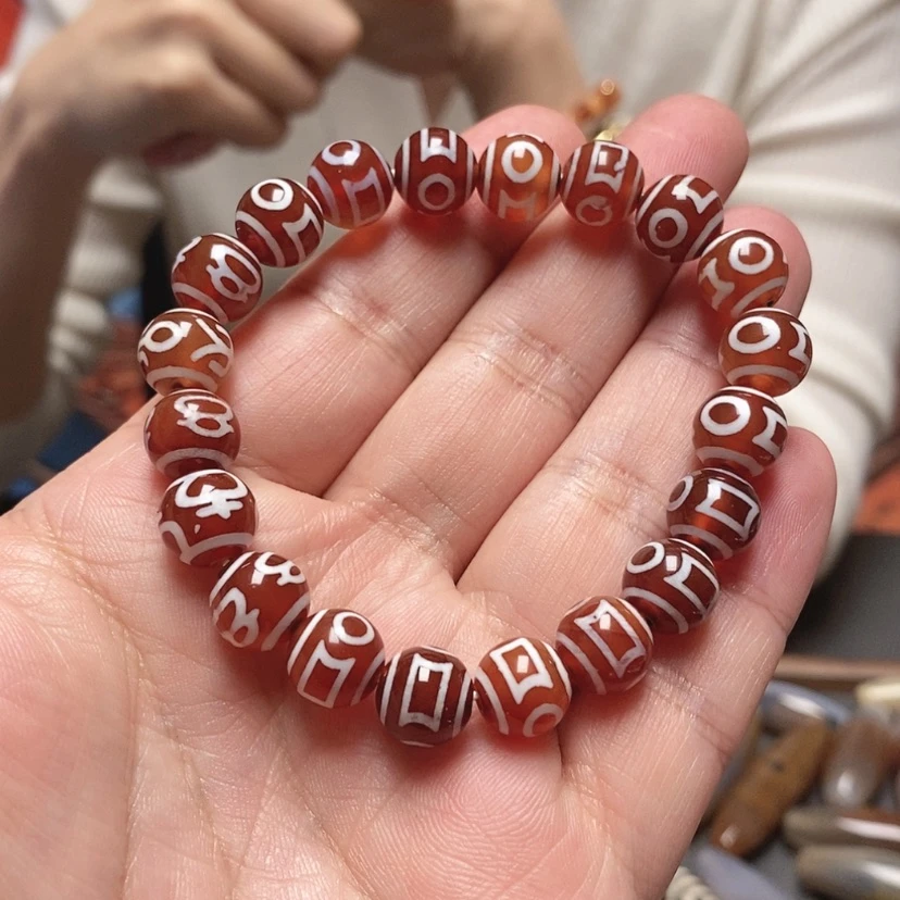 【闪购商品】玛瑙/玉髓手链合金