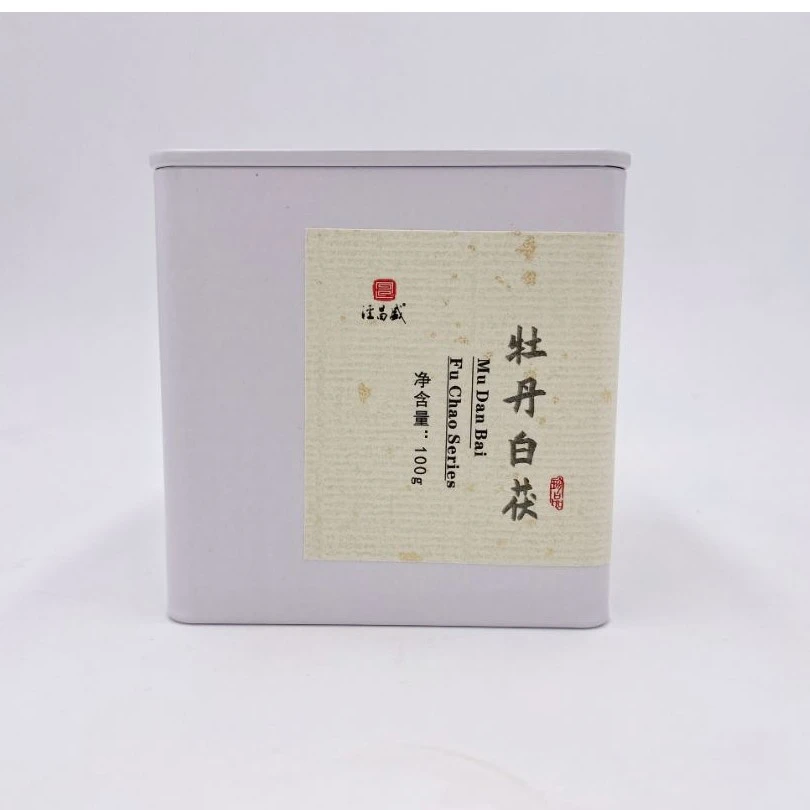 jingchangsheng/泾昌盛泾阳茯茶 罐装  牡丹白茯