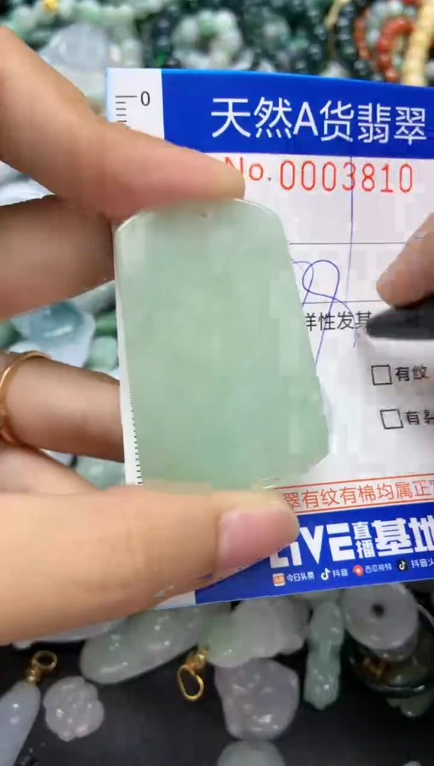 【闪购商品】翡翠颈饰未镶嵌810天然翡翠