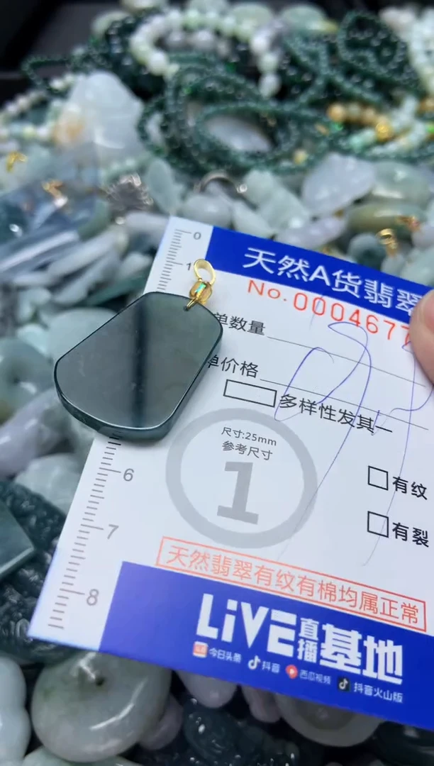 【闪购商品】翡翠颈饰未镶嵌677天然翡翠