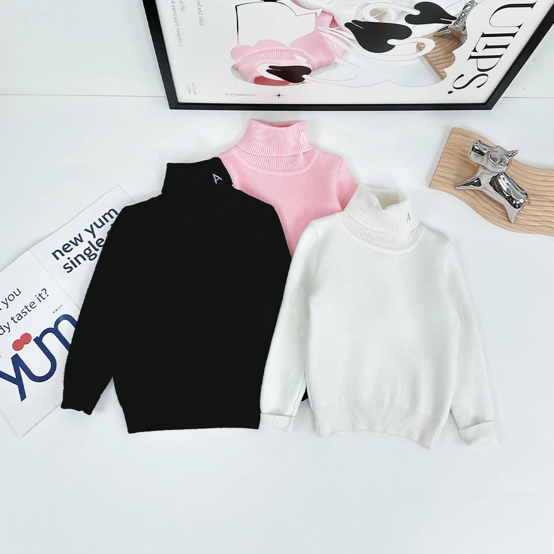 男童新高领毛衣针织衫儿童2024新款秋冬装 D-YM2230 悠悠童话童装