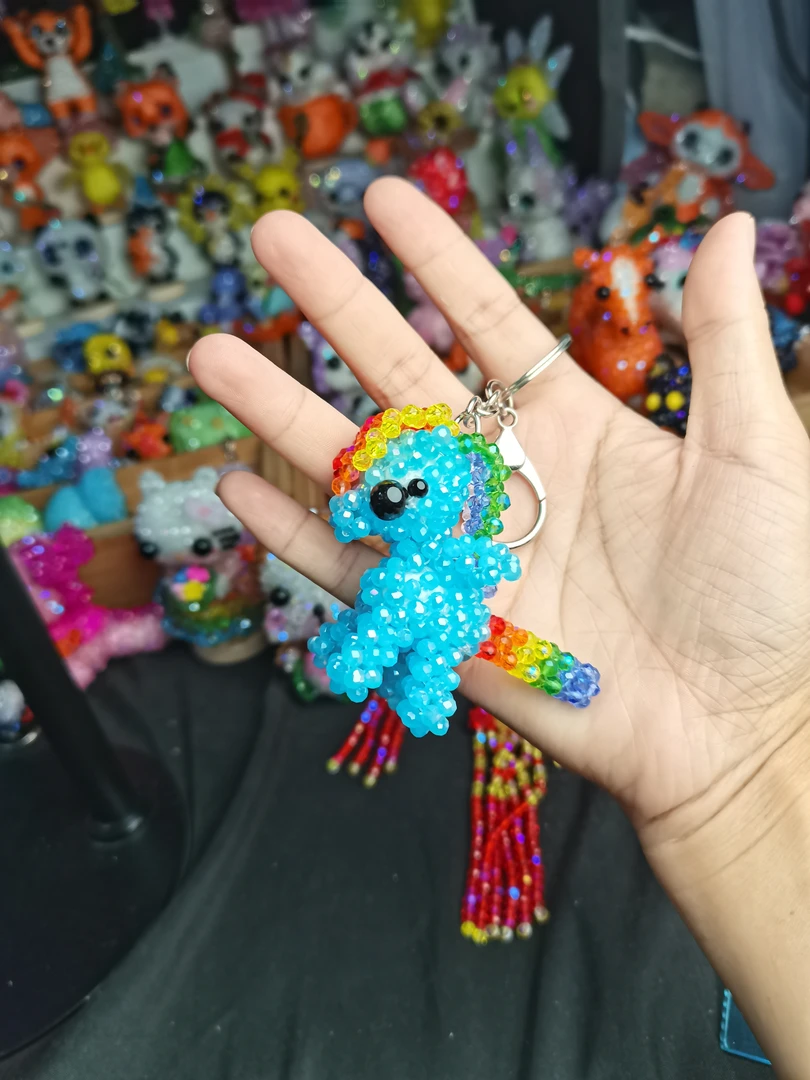 小马宝莉 手工串珠成品晶晶卡4