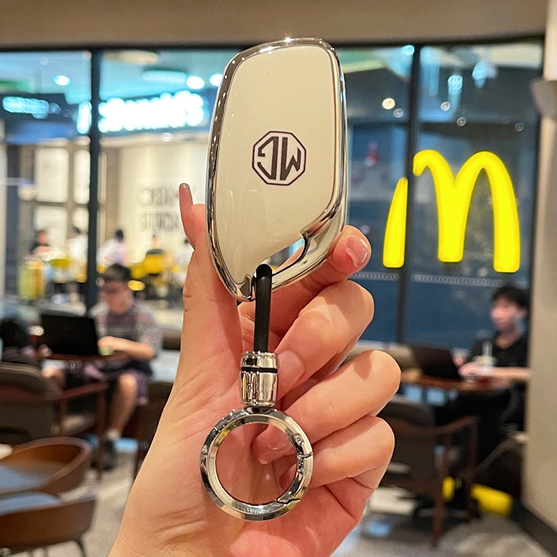 名爵6钥匙套名爵5汽车HS包ZS女MG5天蝎座扣MG领航壳i5荣威rx5专用